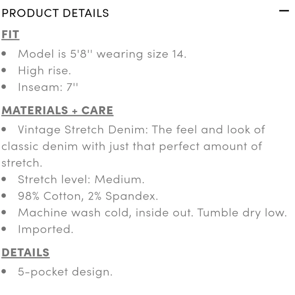 ✨SOLD✨ Torrid 7" Denim Shorts Sz 14 Vintage Stretch High Rise - Picture 4 of 9